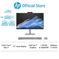 HP OmniStudio X 32 inch 32-c1000d All-in-One Desktop PC Silver | Intel Arc | Core i7 | 32GB RAM & 1T