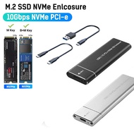 M.2 NVME SSD Enclosure External M2 NVMe Case M2 USB 3.1 Type C 10Gbps Adapter M Key HD Storage Box f