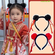 Stage performance comedy movie Nezha 2 headband, fashionable double hair bundle role-playing prop, l