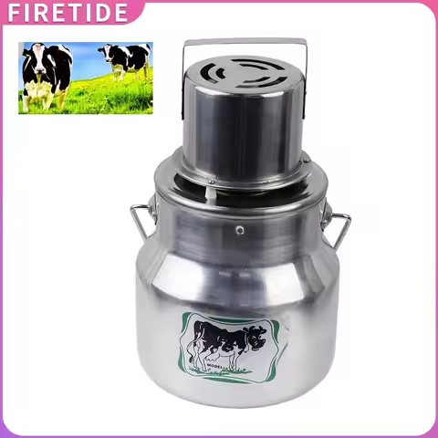 7L Electric Milk Cream Separator Machine, for Making Butter & Ghee, Household Milk Stirrer