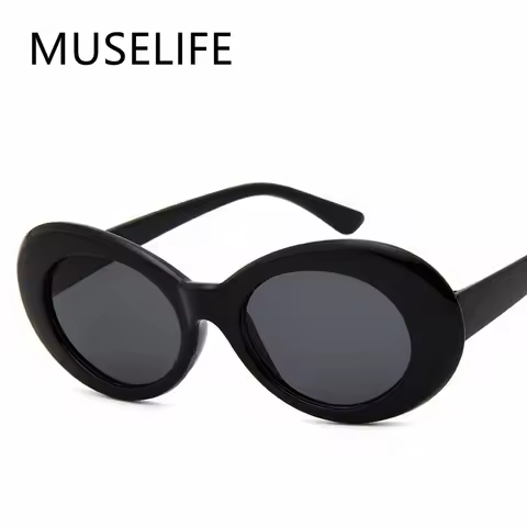 2025 Goggle Glasses Oval Sunglasses Ladies Glasses Trendy Hot Vintage Retro Sun Glasses Women's UV40