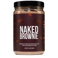 Naked Brownie - High Protein Brownie Mix, No Artificial Sweeteners, 15g Protein, Only 9g Sugar, Glut