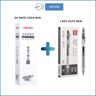 COMBO 20 Ngòi Deli Tặng Ngay 1 Bút A575 Đen (Hàng Chính Hãng)