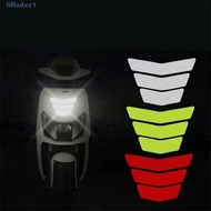 HUBERT Motorcycle Stickers Fender Motorcycle Accessories Sign Reflective Sticker Adhesive Tape Trapezoidal Night Warning Reflective Stickers