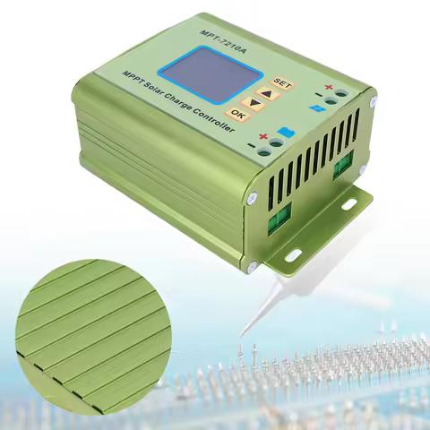 MPT-7210A MPPT 24-72 V Boost Digital Charge Controller Digital Display DC-DC Solar Panel Charge Cont