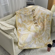 2025 CHAGEE winter limited osmanthus flower blanket, lunch break plush blanket