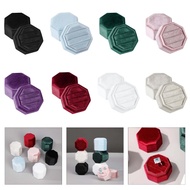 NICE Triple Rings Ceremony Box Soft Velvets Wedding Rings Display Box Velvets Rings Box Suitable for