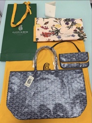 Goyard PM Tote Bag Grey