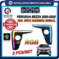 Perodua Bezza 2020-2025 RGB Daylight LED Lamp Running Signal DRL