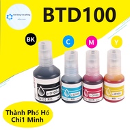 Mực BTD100 BTD100BK BT D100 cho máy in Brother DCP T830DW T230 T236 T238 T430 T435W T436W T439W T536
