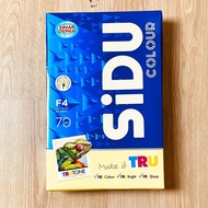 [Bisa COD] AA Kertas HVS SIDU 70 gr A4 (4 Warna) Blue Green Yellow  Pink