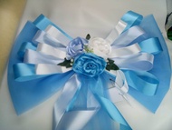 BUNGA HIASAN MOBIL PENGANTIN - BUNGA MOBIL - DOORPRIZE - BUNGA HADIAH SIMPLE - BUNGA MOBIL PERNIKAHA