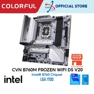 Colorful CVN B760M Frozen Wi-Fi D5 V20 LGA1700 Gaming Motherboard