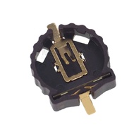 BS-1220-2 Battery Holder CR1220 Patch Button Battery Holder 1220 Battery Holder Pin Gold-Plated High