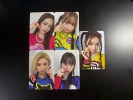 ive小卡 afterlike特典 jc捏臉 手寫卡背