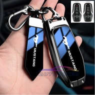 Remote Key Case Cover for Ford Mustang Shelby GT Taurus Mustang Mach-E Key Holder Keychain Remote Ca