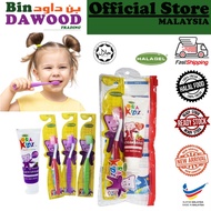 HALAGEL ORAKIDZ KIDS TOOTHPASTE TOOTHBRUSH SET UBAT GIGI HALAL BERUS GIGI KANAK- KANAK 50G CAMPING