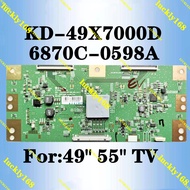 Original 6870C-0598A V16_49UHD_ SONY TV T-CON Board KD-49X7000D KD-55X7000D For 43inch 49inch 55inch
