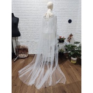 Slayer tile/kebaya/veil/cape wedding/slayer bride