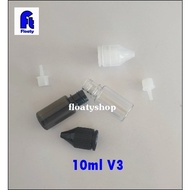 10ml V3 Empty Bottle Squeeze Dropper For Liquid Oil Serum