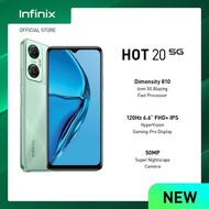 [ Ready] Infinix Hot 20 5G 4/128Gb Up To 7Gb Extended Ram - 6.6