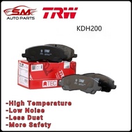 TRW Front Brake Pad - Toyota Hiace KDH200 ( Disc Pad ) GDB7693