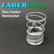 FRC-228 FRC-210 Faber Rice cooker thermostat periuk nasi faber spare part