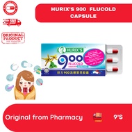 HURIX'S 900 FLUCOLD CAPSULE 9'S