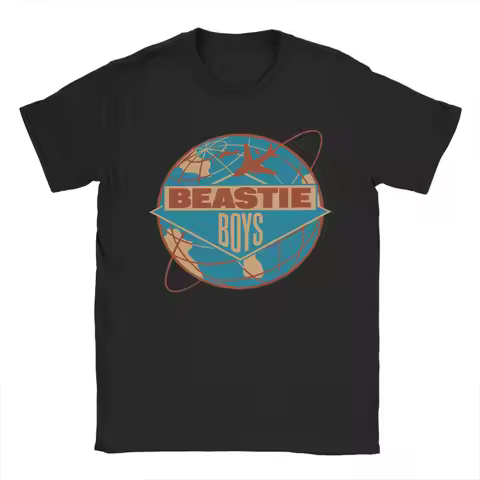 Beasties Boys T Shirt Men Cotton Funny T-Shirt Crewneck Tee Shirt Short Sleeve Clothes 4XL 5XL
