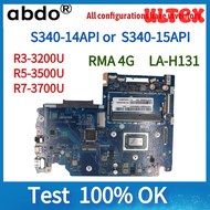 [ULTCXI] Abdo LA-H131P Moederbord. Voor Lenovo Ideapad S340-14API S340-15API แล็ปท็อป Moederbord. ผ่