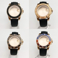 Watch Accessories SUB 40MM Stainless Steel Case Full Set+Strap Substitute Water Ghost Seiko 8215/820