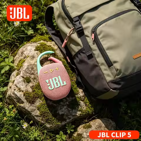 Close Friend Mini Party JBL Clip 5 Entertainment Speaker Create Pleasant Atmosphere For Short Outdoo