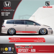 👍👍 HONDA ODYSSEY CAR BODY STICKER SET ODYSSEY - A06