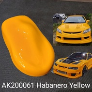 [ Habanero Yellow 200061 / AK5091 Aikka ] 2K Paint Car Motor Solid Kaler Kuning AK200061 Aerosol Spr