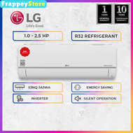 [FRAPPEY] LG Dual Inverter Deluxe 1.0HP (S3-Q09JA3WA)/1.5HP (S3Q12JA3WA)/2.0HP (S3-Q18KL3WA)/2.5HP (S3-Q24K23WA) PWP Professional Aircond Installation