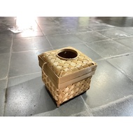 Small Tissue Holder | Tissue Box | Tissue Tissue | Tessa Bamboo | Bamboo Bamboo | Box