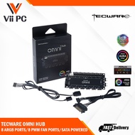 Tecware Omni 8 port PWM + ARGB Hub, SATA Powered