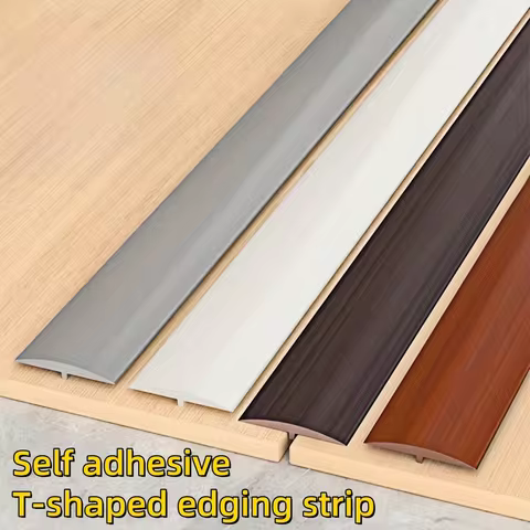 1PC 2m/78.74inch Floor Edging Strip Wear-resistant Universal Floor Transition Strip Overlap Threshol
