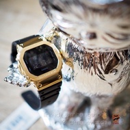 นาฬิกา GShock DW5600BB-1ADR เปลี่ยนกรอบทอง ของแท้100% ประกัน ศูนย์ 1ปี