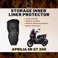 APRILIA SR GT 200 Scooter Storage Inner Liner Protector Skuter Box Storage Cover PU Leather Padding 