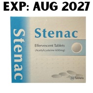 Stenac 600mg Effervescent Tablets 30'S Fluimucil 600 For Reduce Phlegm