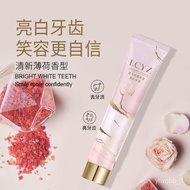 🚓Liu Xi Himalayan Pink Salt Toothpaste Bright White Teeth Floral Fragrance Menthol Rich Head Expert Best-Seller on Douyi