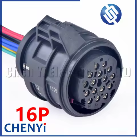 16 Pin DSG gearbox valve body connector 0AM 0BH 7speed dual-clutch harness plug DQ500 10147729 3D097