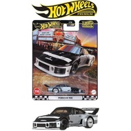 Hot Wheels Premium Boulevard Porsche 935 Black Silver Racing Car