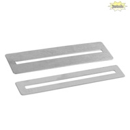 JUSTO 3Sets Guitar Fret Guard, Silver Color 7.8cm Size Fret Wrap, Professional Steel Fret Protector 