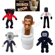 實體店現貨🚽📺限時SALE!! 30CM SKIBIDI TOILET ROBLOX PLUSH TOYS DOLL TITAN TV MAN TOILET MAN SPEAKER MAN MONIT