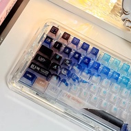 【Keycap Only】Phainon Frosted Transparent Keycap 118 Keys For Cherry MX Switch Mechanical Keyboard Ke