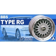 Car Model 1/24 Aoshima 17 Inch Wheel - BBS RG Plamo Modelkit Sport Rims