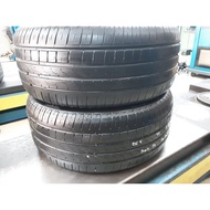 Used Tyre Secondhand Tayar PIRELLI P7 (RUNFLAT) 255/40R18 60% Bunga Per 1pc
