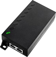 60W Gigabit PoE+ Injector,10/100/1000Mbps,PoE++ Injector Ethernet Adapter，Shielded RJ-45，IEEE 802.3a